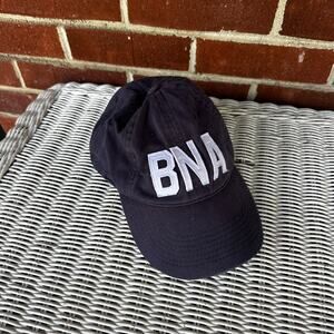 Aviate BNA Nashville Airport Code Navy Blue Adjustable Baseball Hat